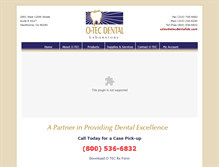 Tablet Screenshot of otecdentallab.com